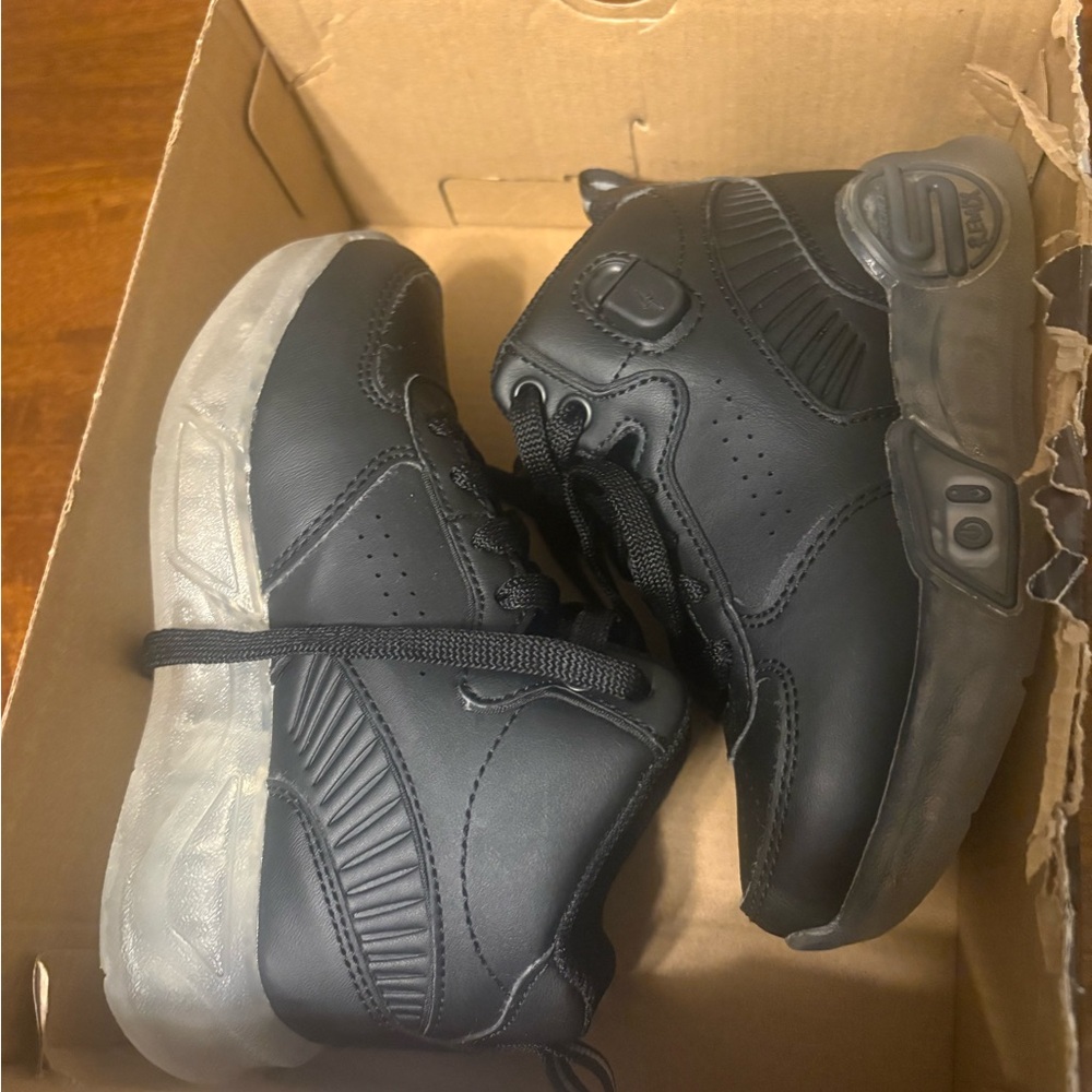 Skechers Black Kids' High-Top Sneakers